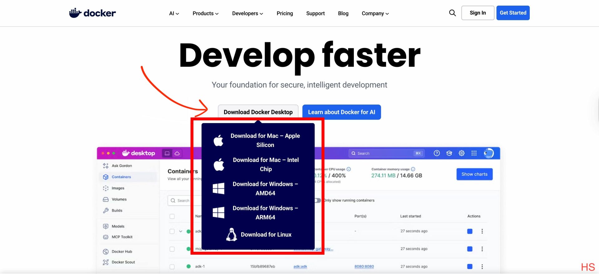 Docker 下載操作教學:官方下載頁面 Docker 下載操作教學:官方下載頁面
